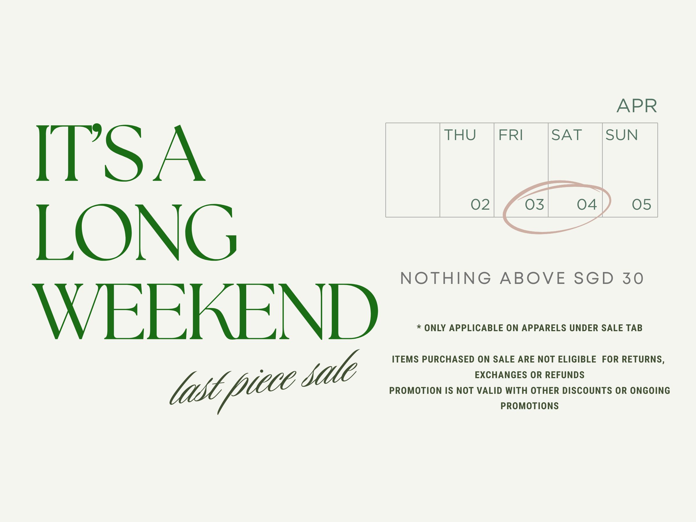 2026 April Promotion