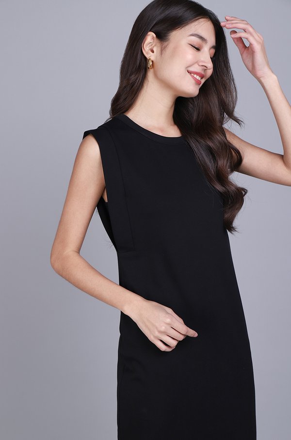 Leia Dress In Classic Black