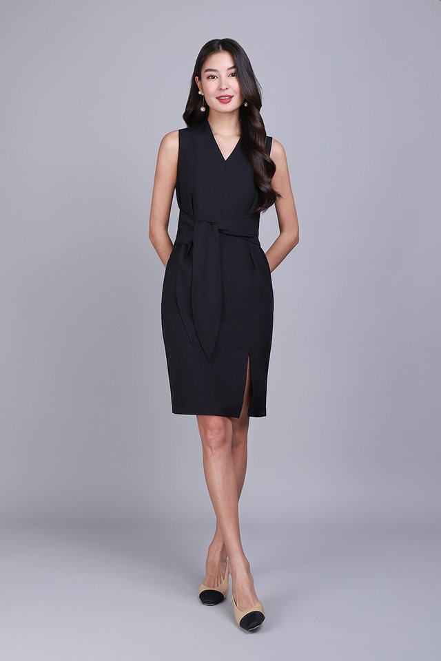 [BO] Loulynn Dress In Classic Black