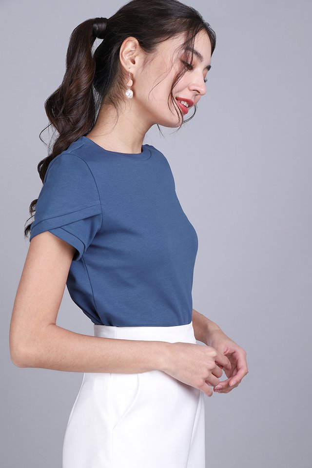 Angie Top In French Blue