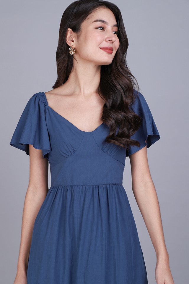 Erin Dress In French Blue