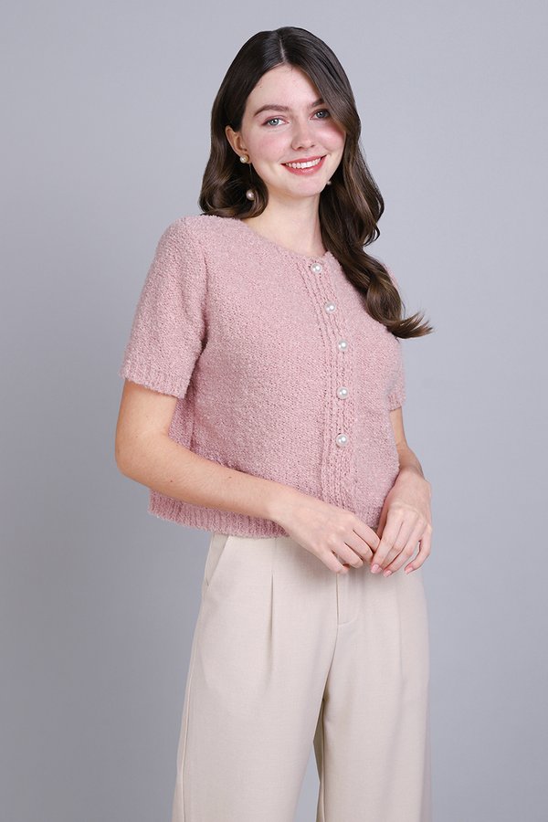 Annie Top In Ballet Pink