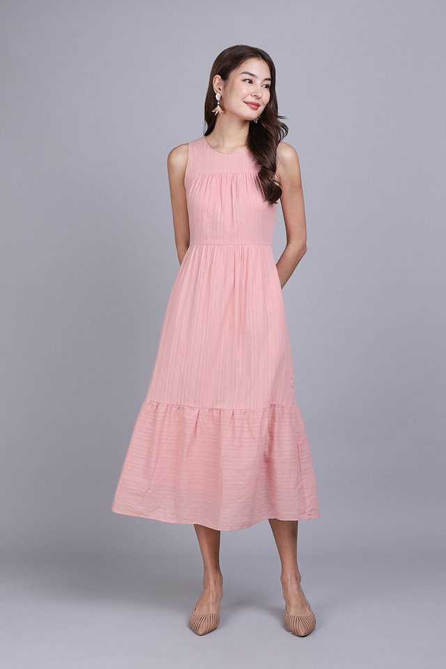 [BO] Berenice Dress In Soft Pink