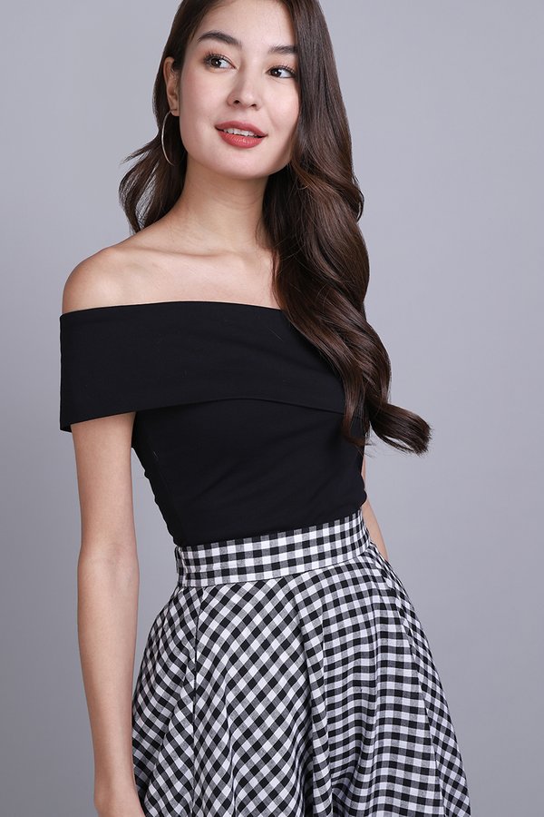 Wynter Top In Classic Black