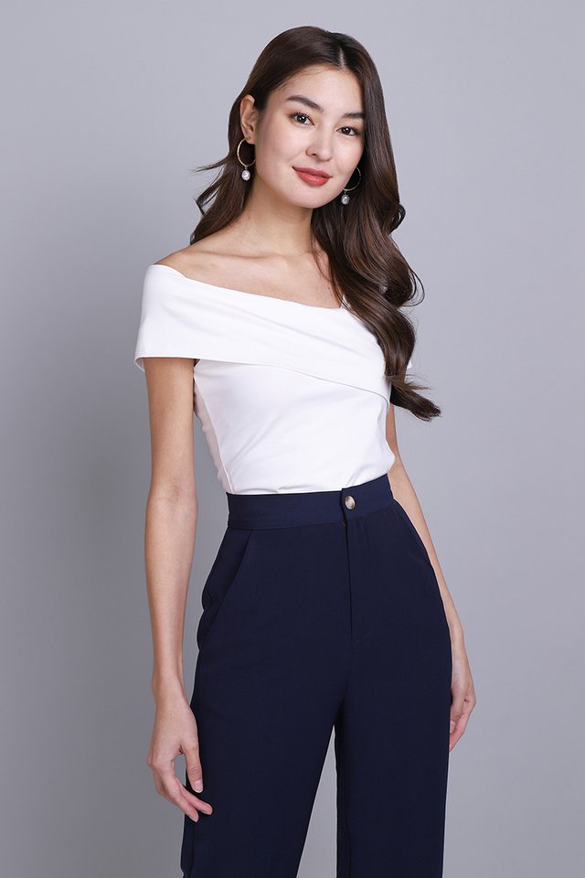 Wynter Top In Classic White