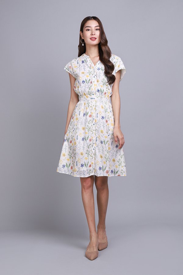 Bellerose Dress In Spring Florals
