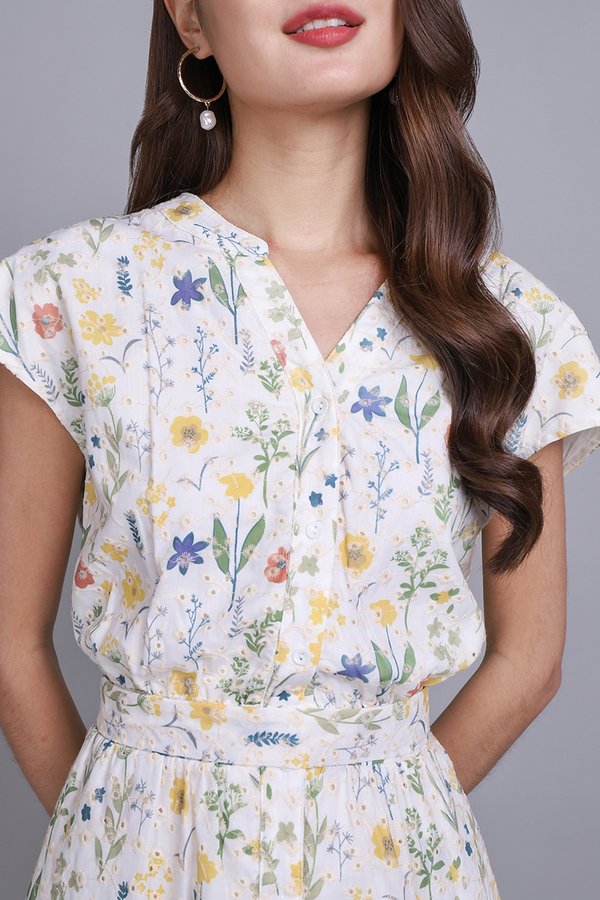 Bellerose Dress In Spring Florals