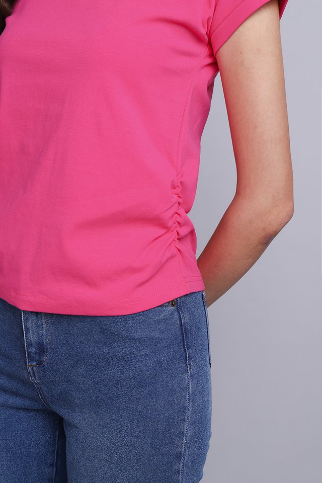Alexis Top In Hot Pink