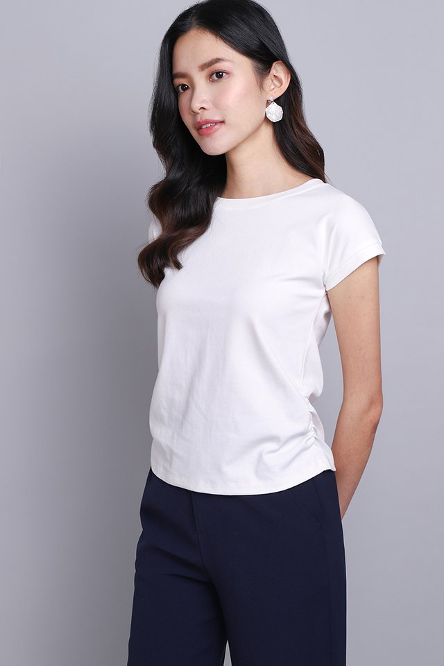 Alexis Top In Classic White