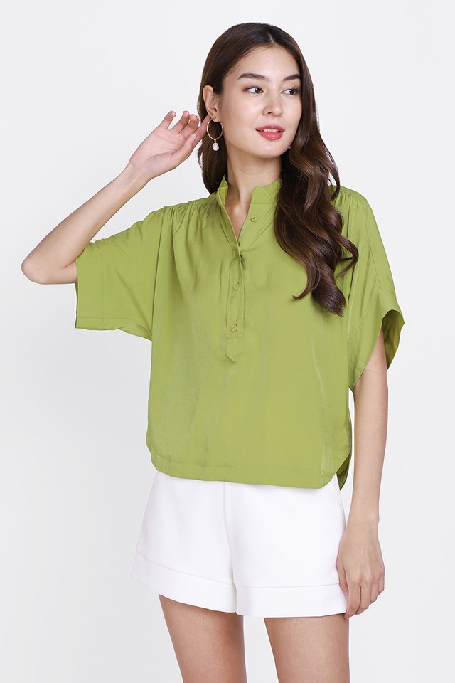 Chester Top In Lime