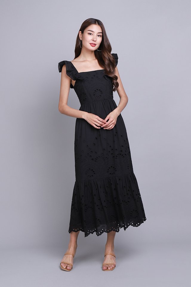 Keira Dress In Classic Black