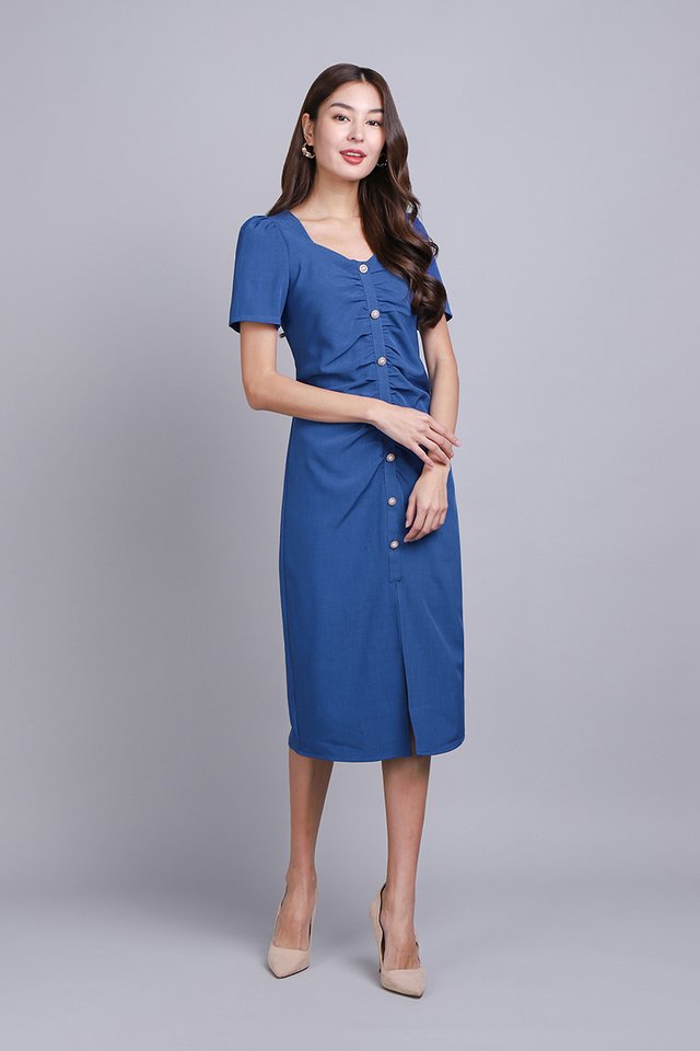 Luella Dress In Persian Blue