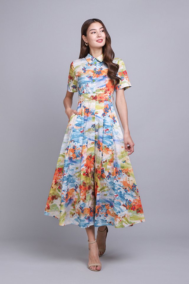 Monet Dress In Summer Prints
