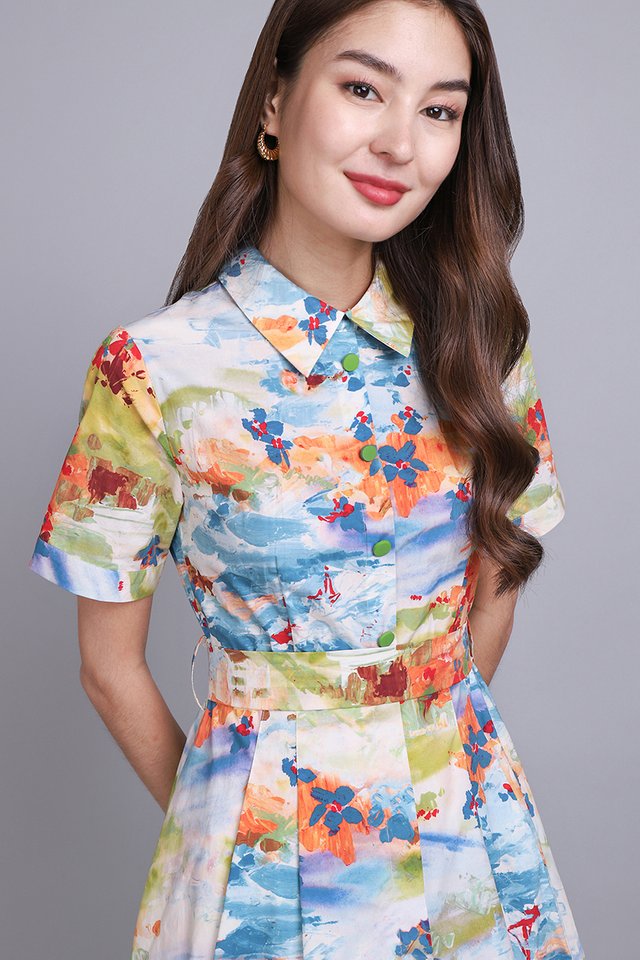 Monet Dress In Summer Prints