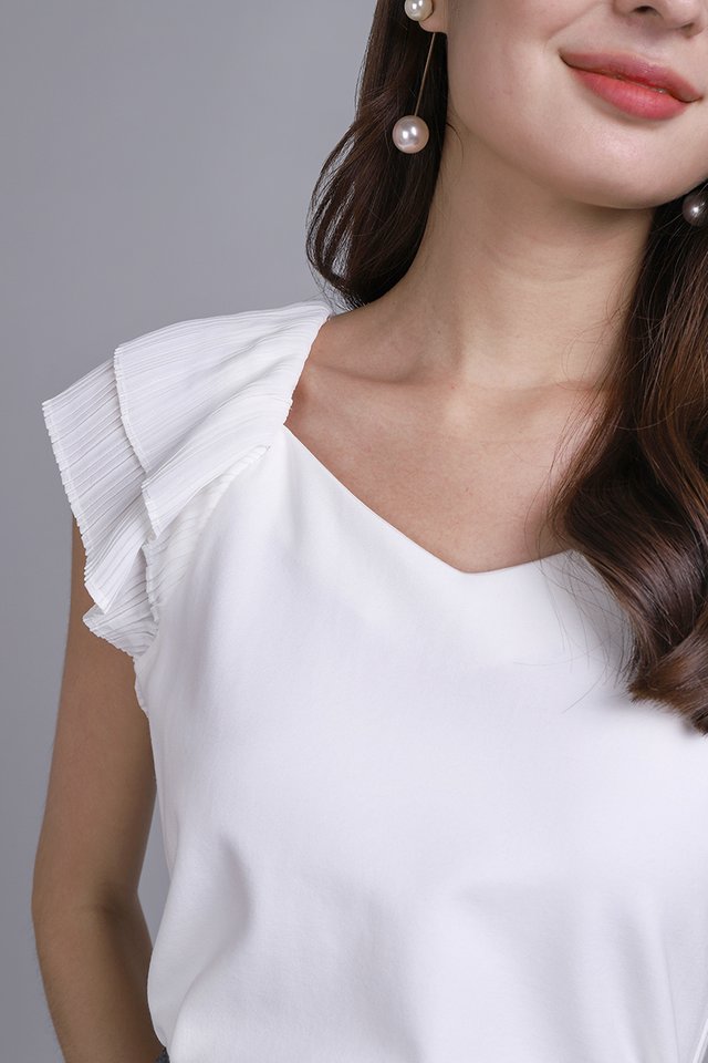 Tillie Top In Classic White