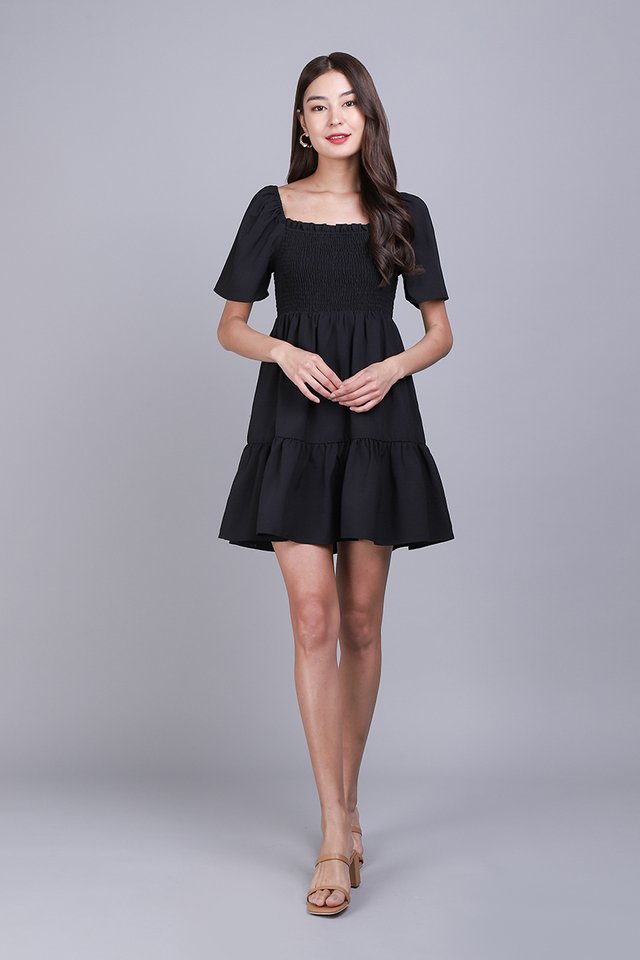 Gerry Dress In Classic Black