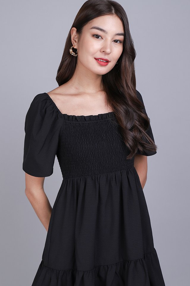 Gerry Dress In Classic Black
