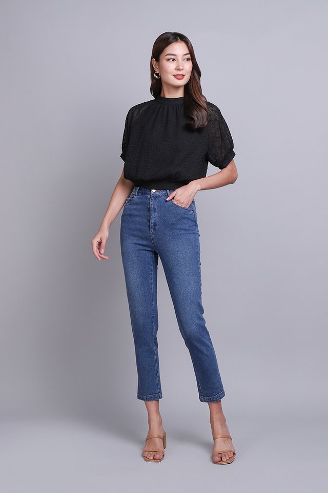 Darcy Top In Classic Black