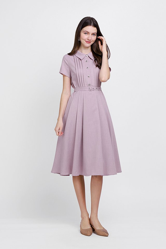 Alice Dress In Lavender Pink