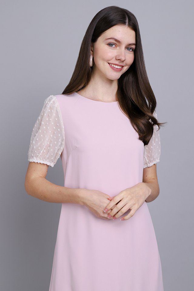 Julia Dress In Soft Pink