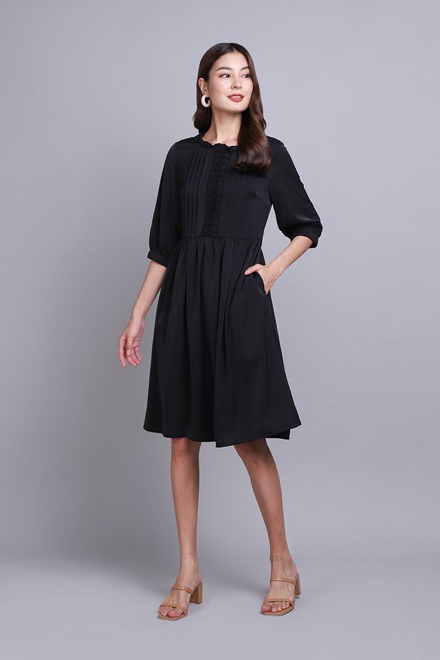 Sabine Dress In Classic Black