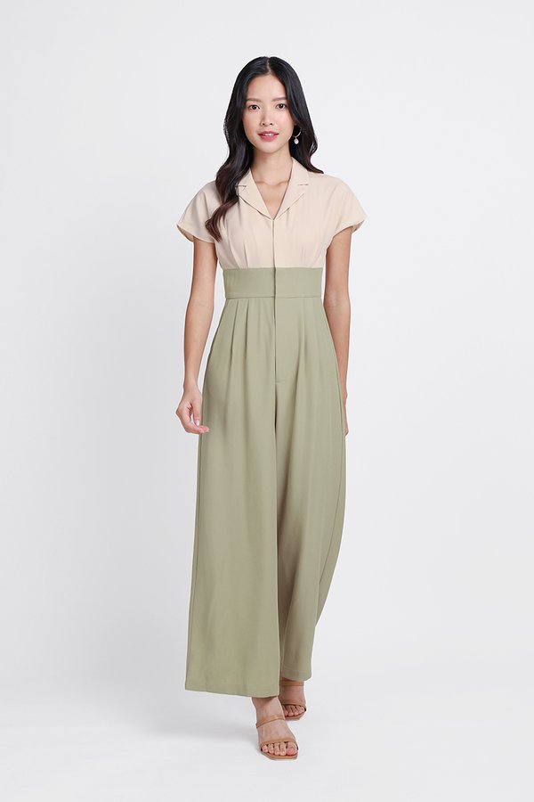 Ariana Romper In Melon