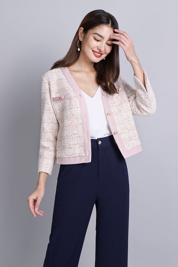 Amore Jacket In Confetti Cream