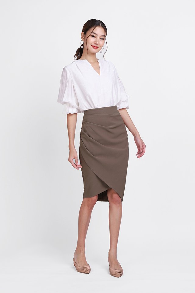 Lilou Skirt In Taupe