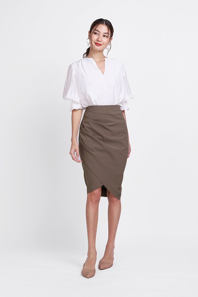 Lilou Skirt In Taupe