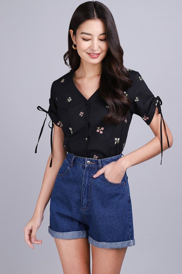 Oliver Shorts In Dark Wash 