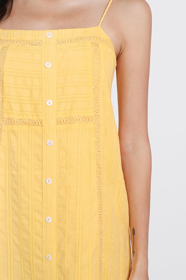 Mack Dress In Sunshine Yellow