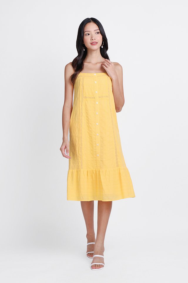 Mack Dress In Sunshine Yellow