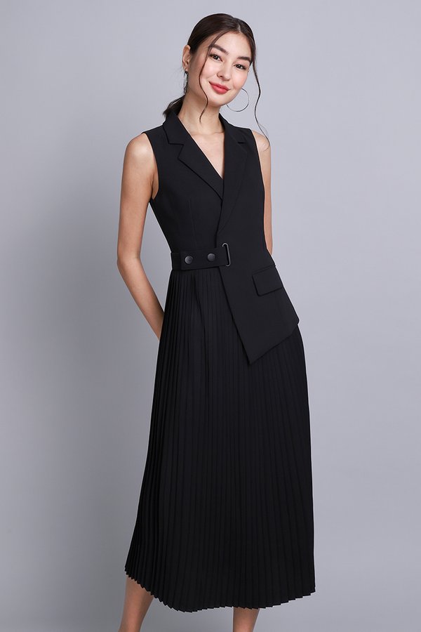[Backorder] Capella Dress In Classic Black