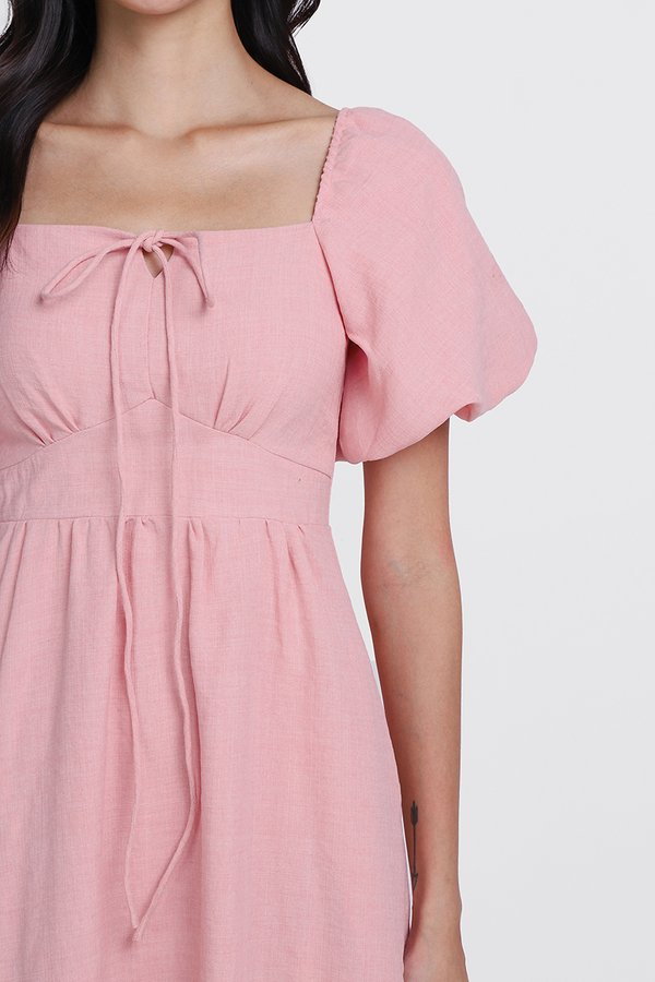 Kandace Dress In Soft Pink