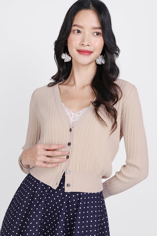Kennedy Cardigan In Oatmeal