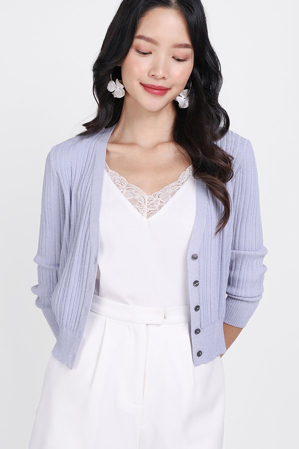 Kennedy Cardigan In Periwinkle