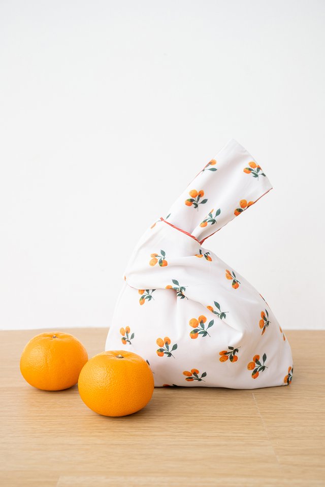 Mandarin Orange Carrier In Tangerine