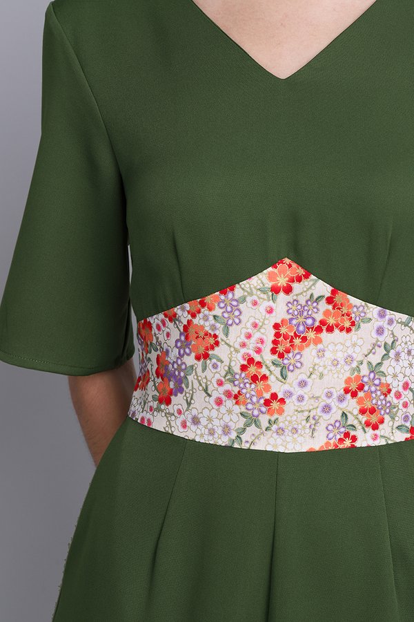 Kyoto Romper In Green