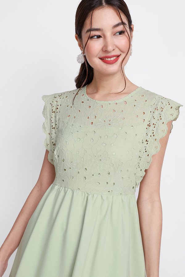 Estella Dress In Sage