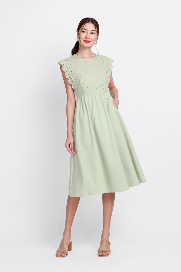 Estella Dress In Sage