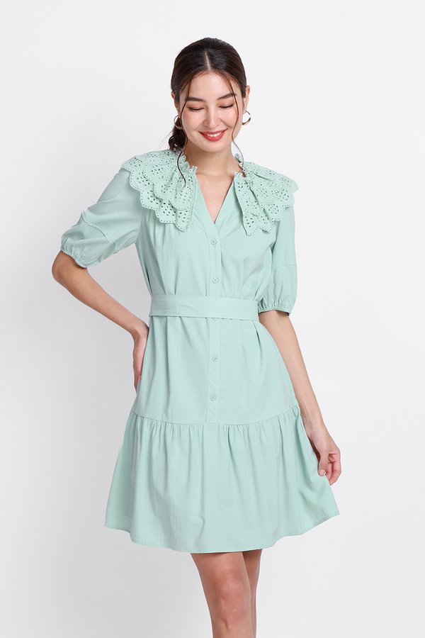 Bambi Dress In Tiffany Mint