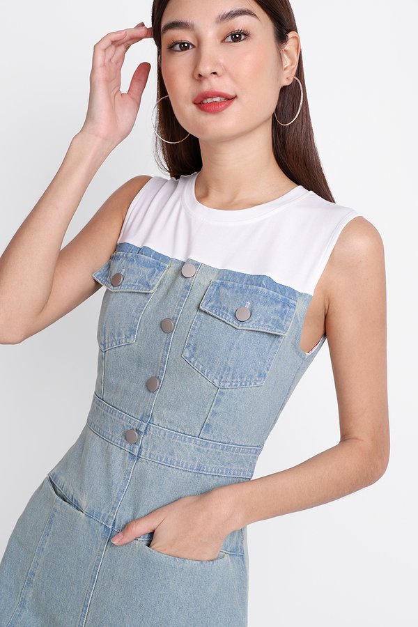 Emilia Dress In Vintage Wash