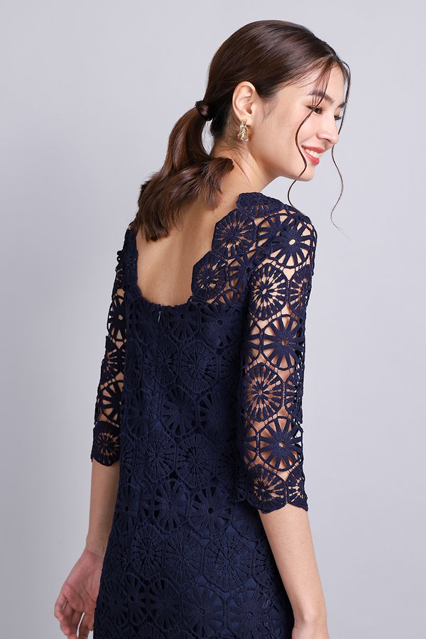 Faerie Dress In Midnight Blue