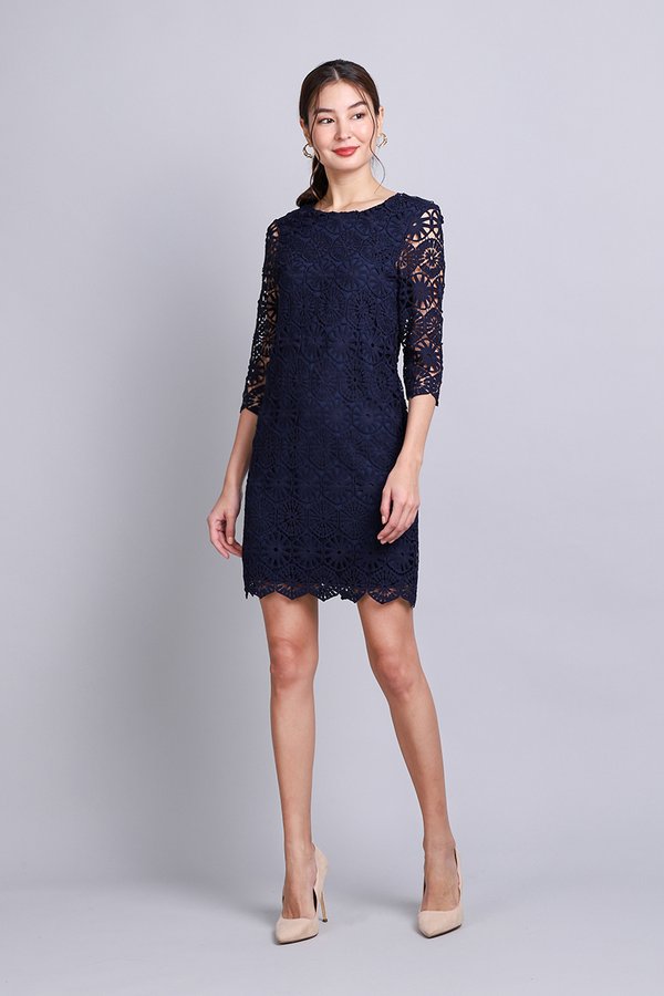 Faerie Dress In Midnight Blue