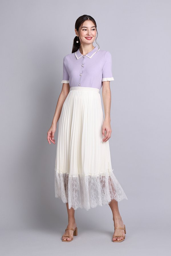 Anna Skirt In Ivory Cream