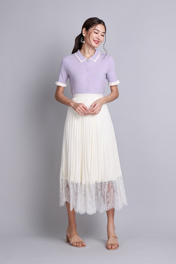 Anna Skirt In Ivory Cream