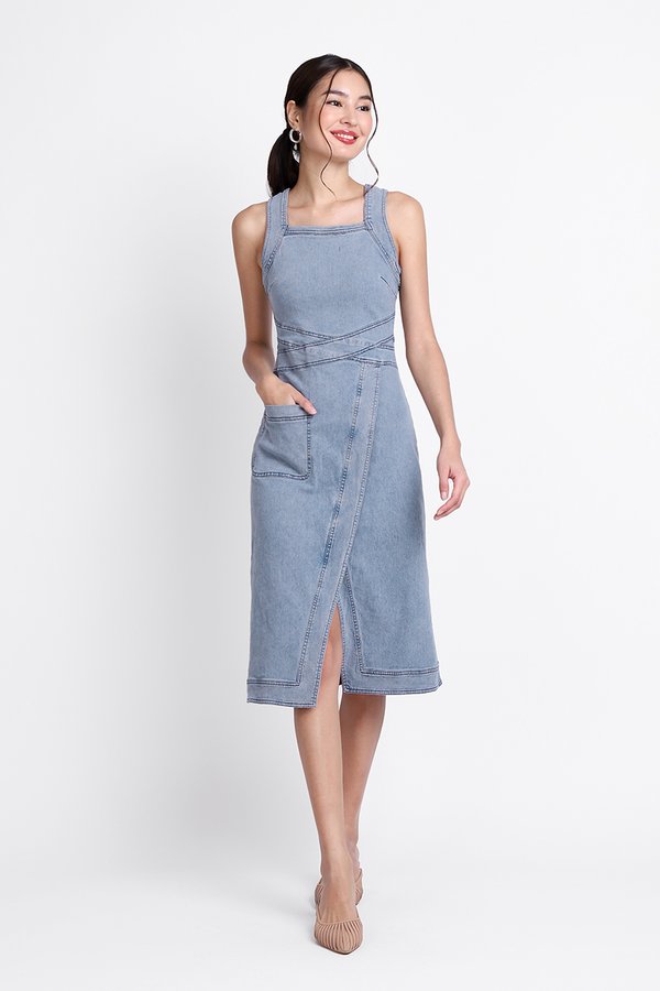 Asher Dress In Vintage Wash