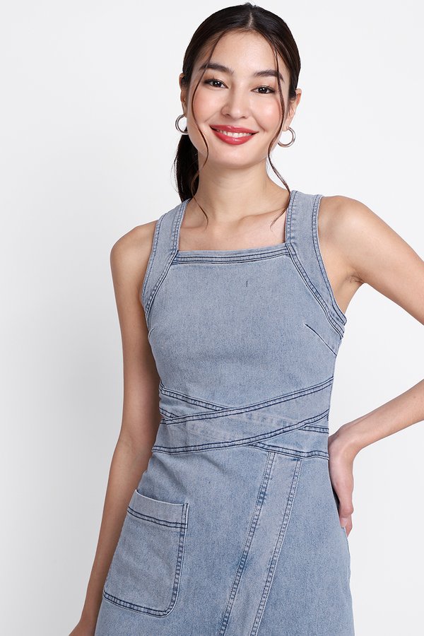 Asher Dress In Vintage Wash