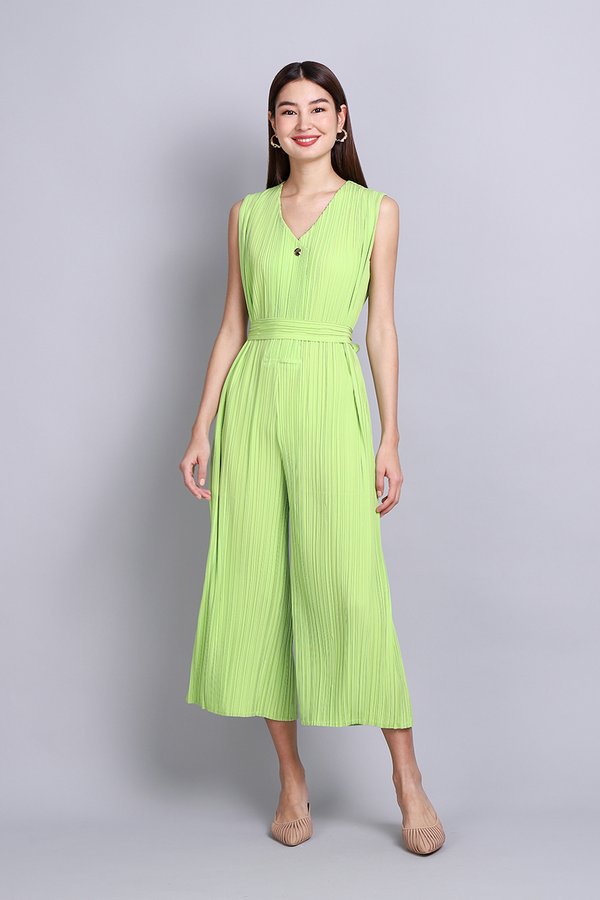 Ella Romper In Avocado