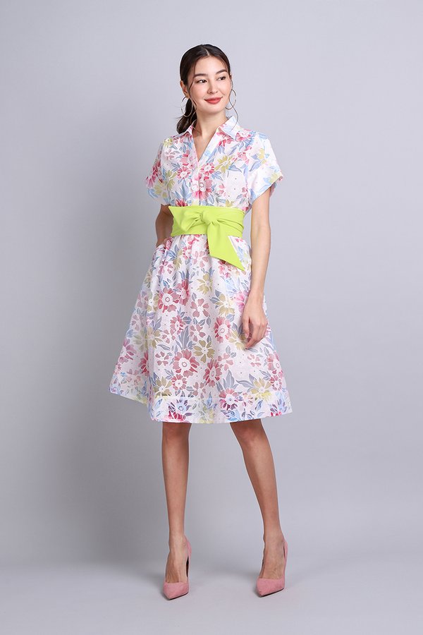 Florentina Dress In Garden Florals